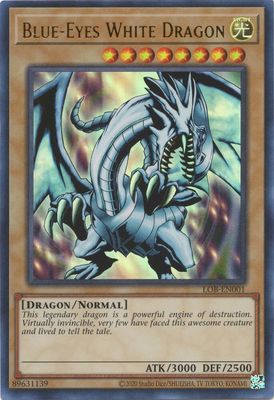 SJF Blue-Eyes White Dragon - Legend of Blue Eyes White Dragon (25th Anniversary Edition) (LOB-EN) Ultra Rare