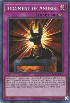 SJF Judgment of Anubis - Dark Crisis (25th Anniversary Edition) (DCR-EN) Secret Rare