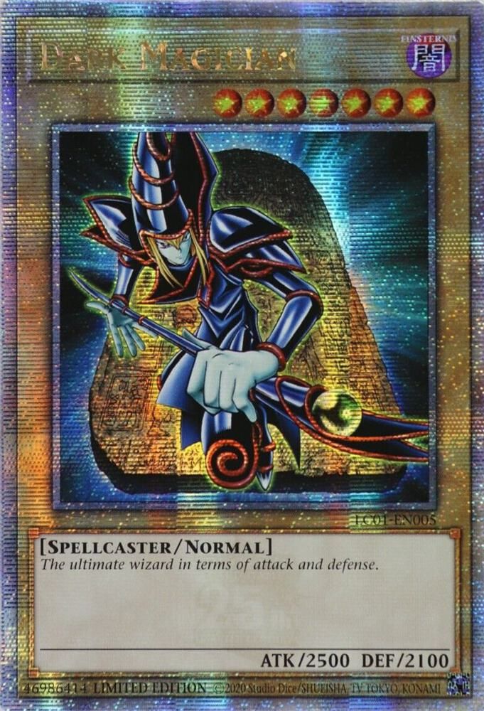 SJF Dark Magician (Quarter Century Secret Rare) - Legendary Collection: 25th Anniversary Edition (LC01)