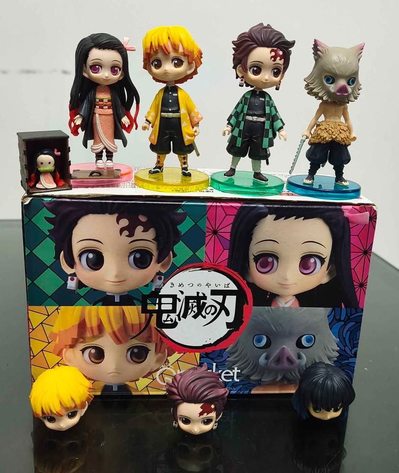 SH1 Demon Slayer Figuras Qposket Set