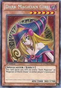 SJF Dark Magician Girl - Legendary  Collection 3: Yugi's World (LC03) Secret Rare