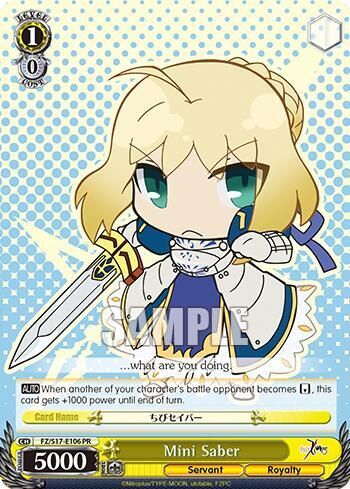 SJF Mini Saber - Fate/Zero (FZ/S17)