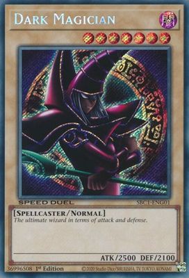 SJF Dark Magician (G) (Secret Rare) - Speed Duel: Streets of Battle City (SBC1)