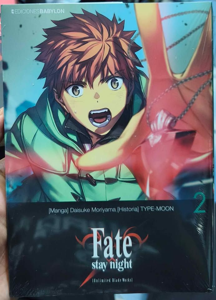 SJ1 Fate Stay Night Manga Volumen 2 Unlimited Blade Works Español