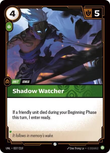 SJF Shadow Watcher - Unleashed (UNL)