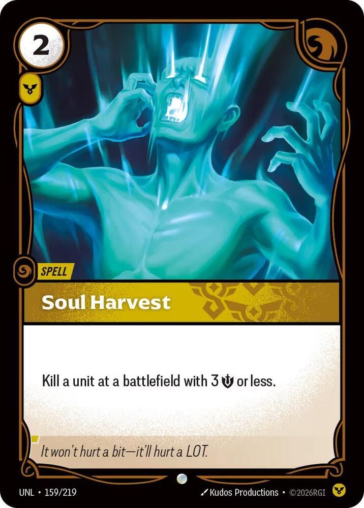 SJF Soul Harvest - Unleashed (UNL)