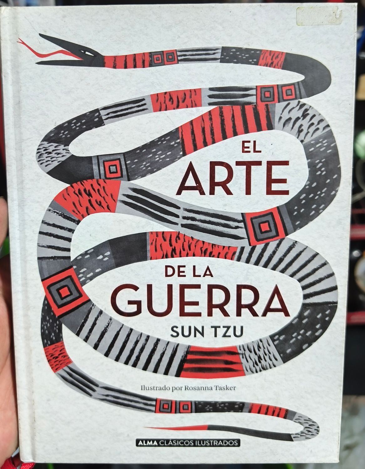 SJ6 El Arte de la Guerra Libro Tapa Dura Sin Tzu