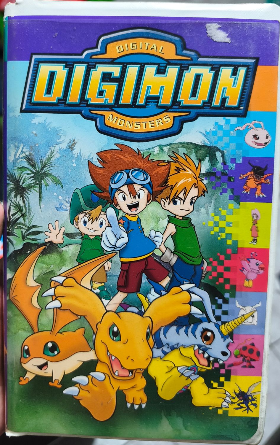 SH1 Digimon VHS Original Usado Completo