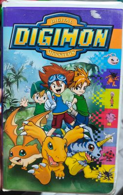 SH1 Digimon VHS Original Usado Completo