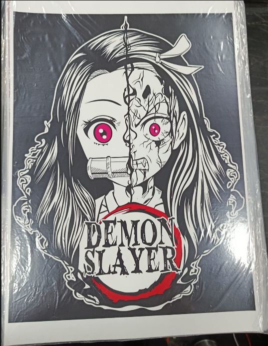 KM Poster Nezuko 3, Demon Slayer: Kimetsu no Yaiba  49 x 34 cms