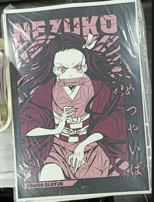 KM Poster Nezuko 8, Demon Slayer: Kimetsu no Yaiba  49 x 34 cms
