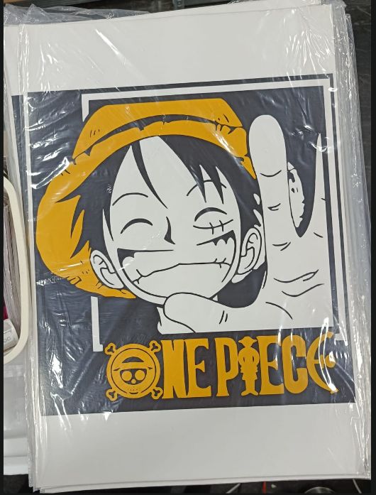 KM Poster Luffy 2  One Piece 49 x 34 cms