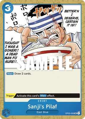 SJF Sanji's Pilaf - Pillars of Strength (OP03)