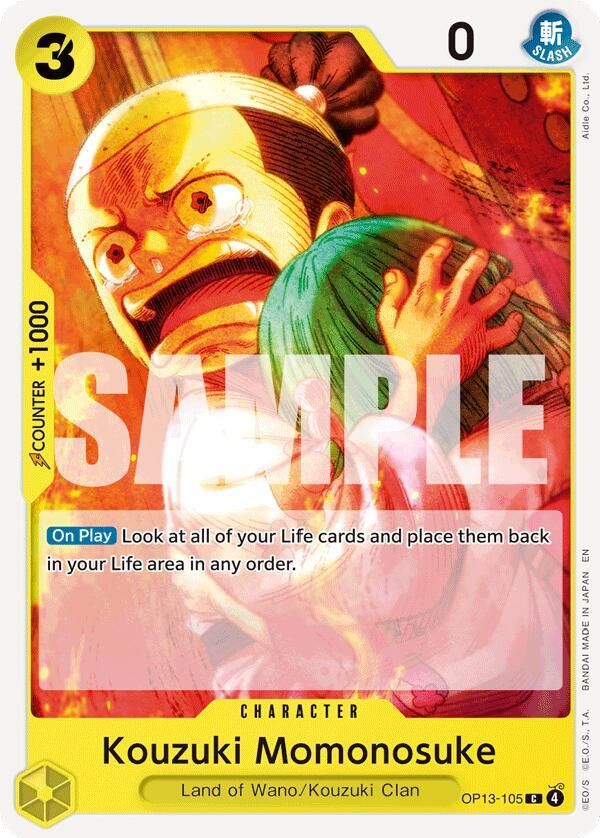 SJF Kouzuki Momonosuke - Carrying On His Will (OP13)