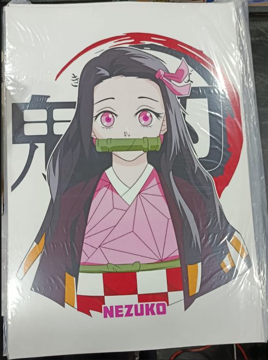 KM Poster Nezuko 7, Demon Slayer: Kimetsu no Yaiba  49 x 34 cms