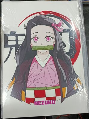 KM Poster Nezuko 7, Demon Slayer: Kimetsu no Yaiba  49 x 34 cms
