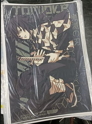 KM Poster Tomioka  , Demon Slayer: Kimetsu no Yaiba  49 x 34 cms