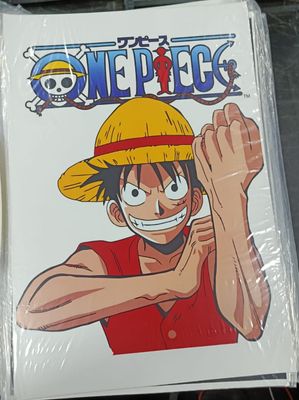 KM Poster Luffy One Piece 49 x 34 cms