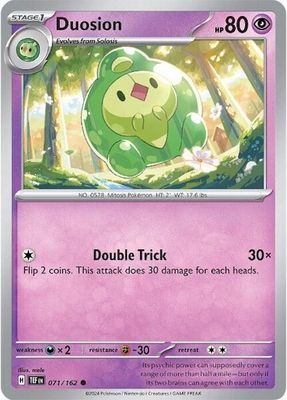 SH2 Duosion - SV05: Temporal Forces (TEF) SV05: Temporal Forces