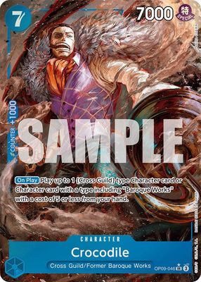 SJF Crocodile (046) (Parallel) - Emperors in the New World (OP09) Foil