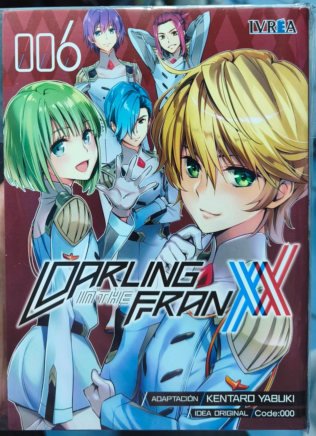 SJ1 Darling in The Franxx Manga Volumen 6 Español Ivrea