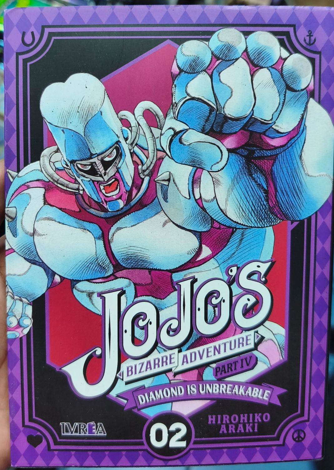 SJ2 Jojos Bizarre Adventure Part IV Diamond Is Unbreakable Manga Volumen 2 Español Ivrea
