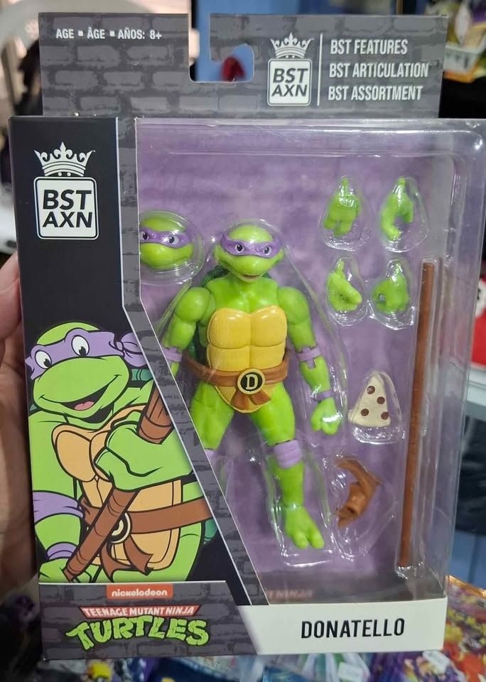 SJ1 Donatello Figura Tortugas Ninja BST