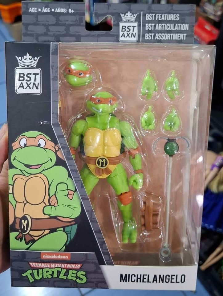 SJ1 Michelangelo Figura Tortugas Ninja BST