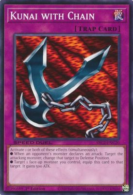 SJF Kunai with Chain - Speed Duel: Battle City Finals (SBC2)
