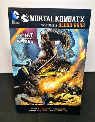 SH1 Mortal Kombat X Volumen 2 Blood Gods Comic DC Ingles