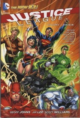 SH1 Justice League Comic Volume 1 Origin Ingles DC