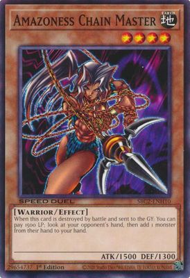 SJF Amazoness Chain Master - Speed Duel: Battle City Finals (SBC2)