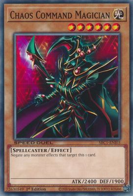SJF Chaos Command Magician - Speed Duel: Streets of Battle City (SBC1)