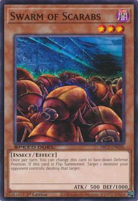 SJF Swarm of Scarabs - Speed Duel: Battle City Finals (SBC2)