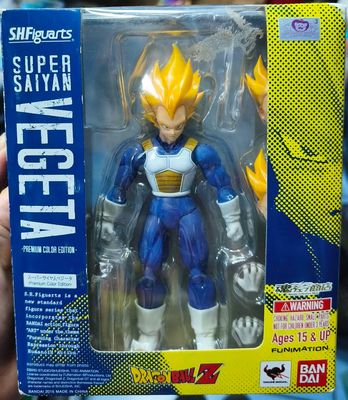 SJ1 Super Saiyan Vegeta Figura SH Figuarts Dragon Ball Z Tamashi Nations Bandai