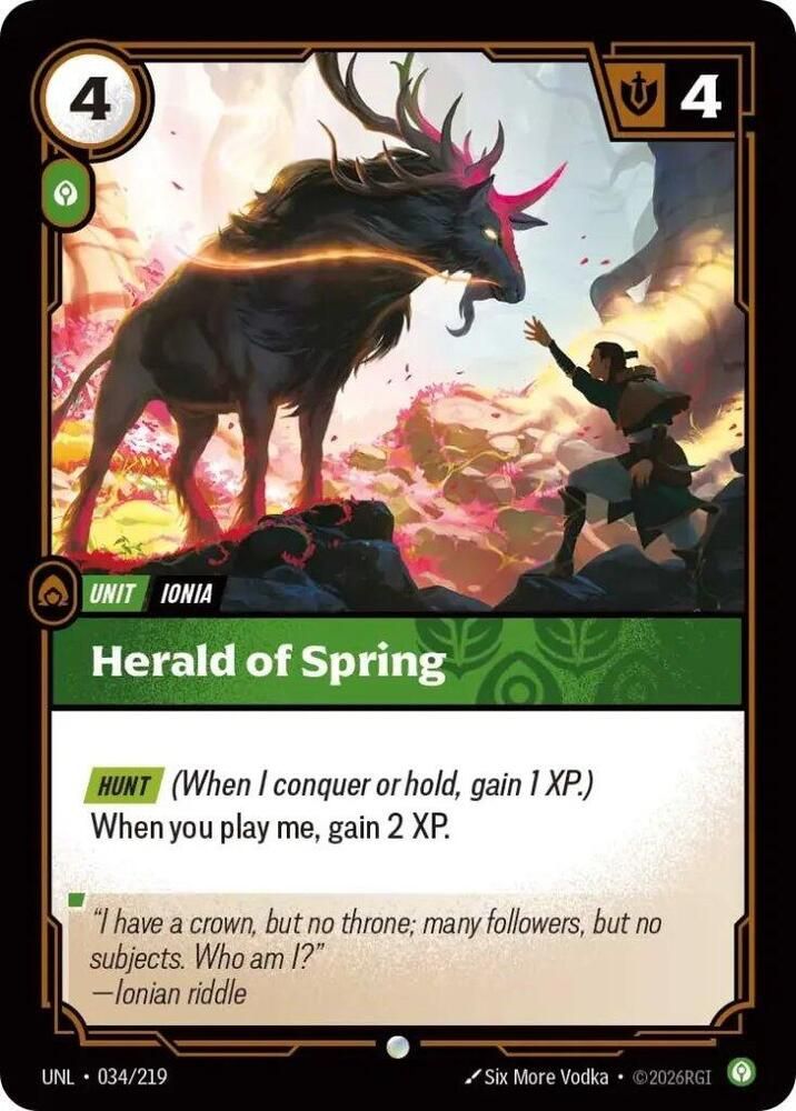 SJF Herald of Spring - Unleashed (UNL)