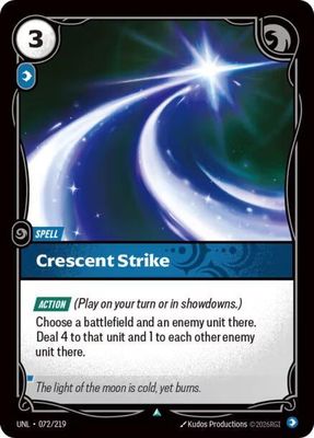 SJF Crescent Strike - Unleashed (UNL)