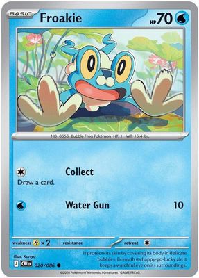 SJF Froakie - 020/086 - ME04: Chaos Rising (CRI)