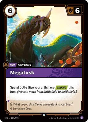 SJF Megatusk - Unleashed (UNL)