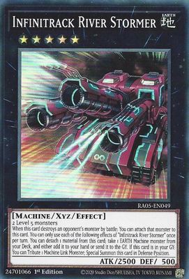 SJF Infinitrack River Stormer - Rarity Collection 5 (RA05) Super Rare