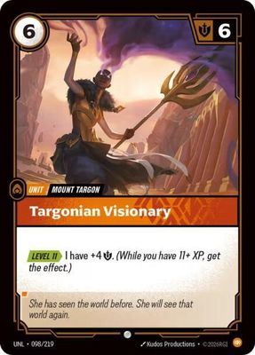SJF Targonian Visionary - Unleashed (UNL)