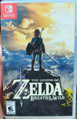 SJ1 The Legend of Zelda Breath of The Wild Nintendo Switch Usado Completo