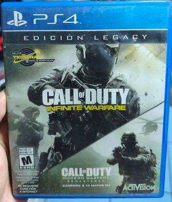 SJ1 Calle of Duty Infinite Warfare Playstation 4 Usado Completo