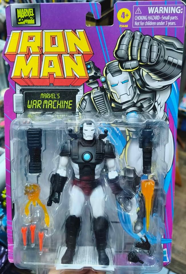 SJ1 War Machine Figura Marvel Legends Retro