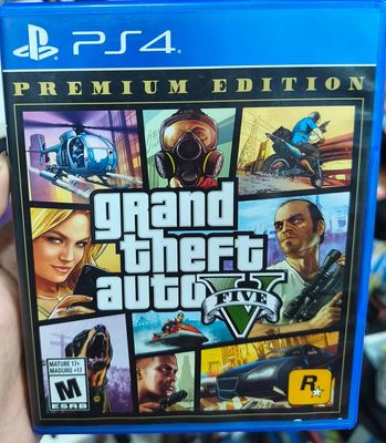 SJ1 Grand Theft Auto V Playstation 4 Usado Completo