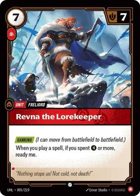 SJF Revna the Lorekeeper - Unleashed (UNL)
