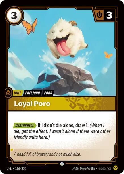 SJF Loyal Poro - Unleashed (UNL)