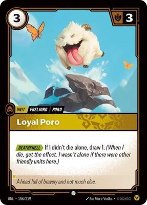 SJF Loyal Poro - Unleashed (UNL)
