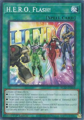 SJF H.E.R.O. Flash! - Blazing Dominion (BLZD)