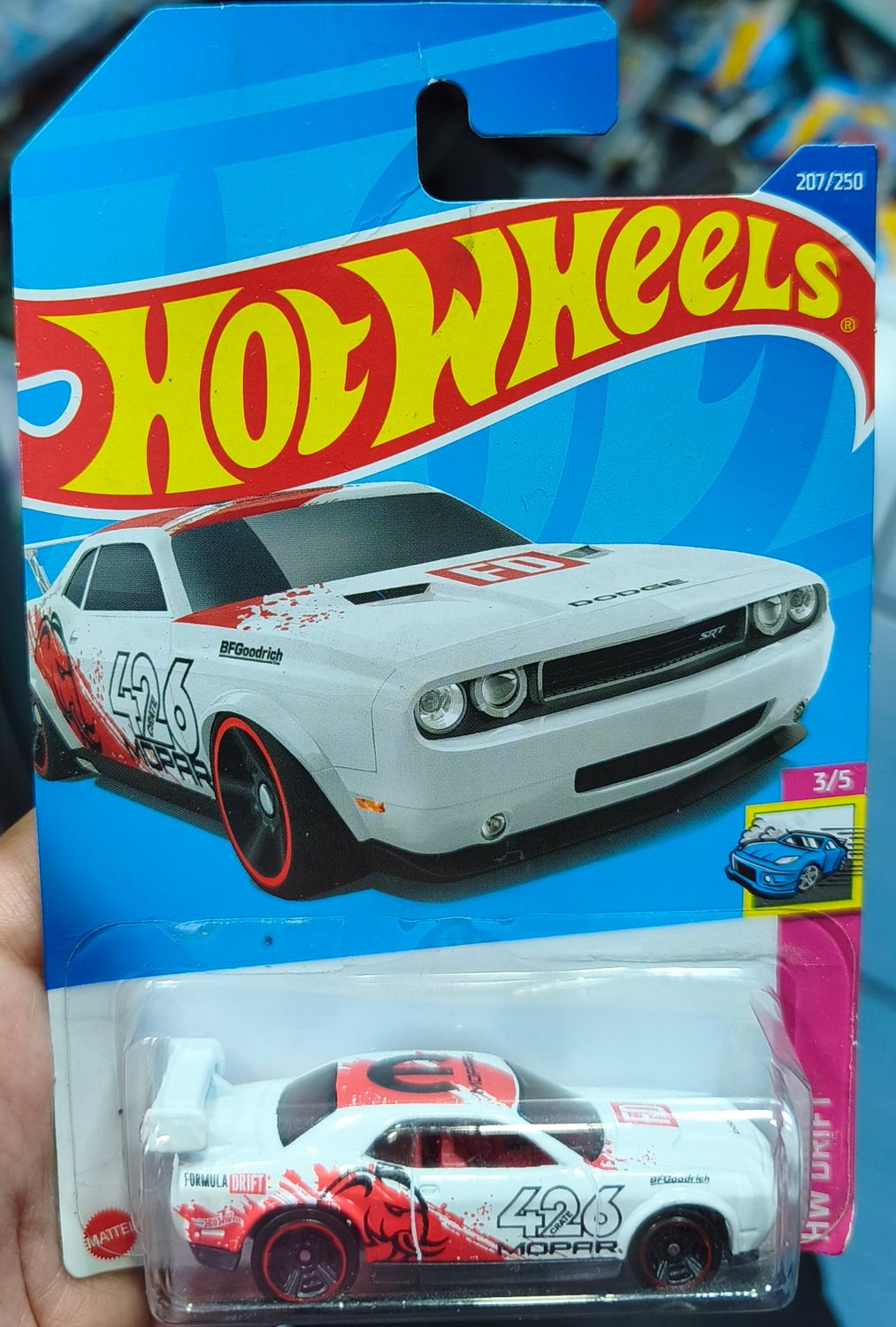 SJ1 Dodge Challenger Drift Car Hot Wheels